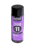 U-POL эмаль высокоукрывистая черная глянцевая TRIM#11